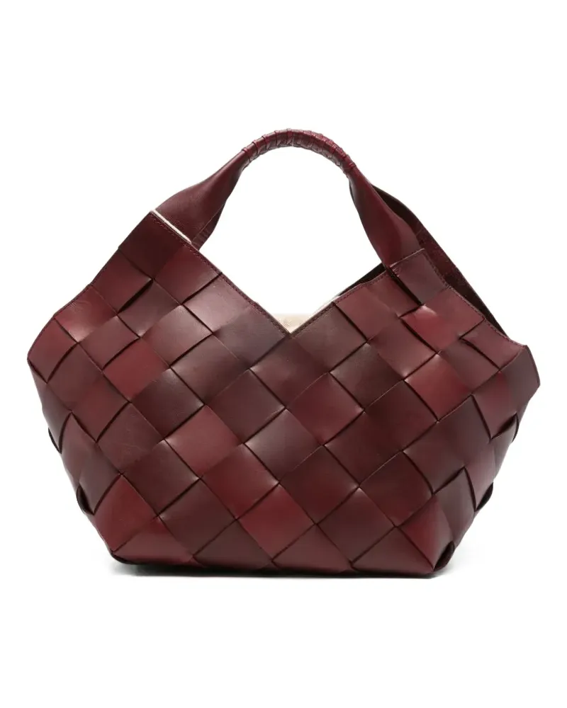 Dragon Diffusion Gewebte Handtasche - Rot Rot