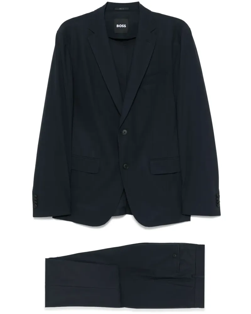 HUGO BOSS Einreihiger Anzug - Blau Blau