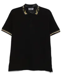 Versace Jeans Chromo Couture Poloshirt Schwarz