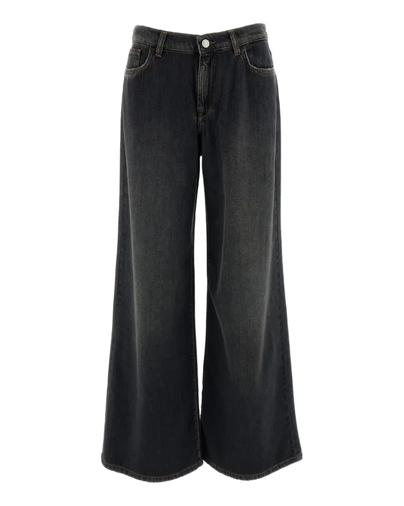 3x1 wide-leg jeans - Schwarz Schwarz