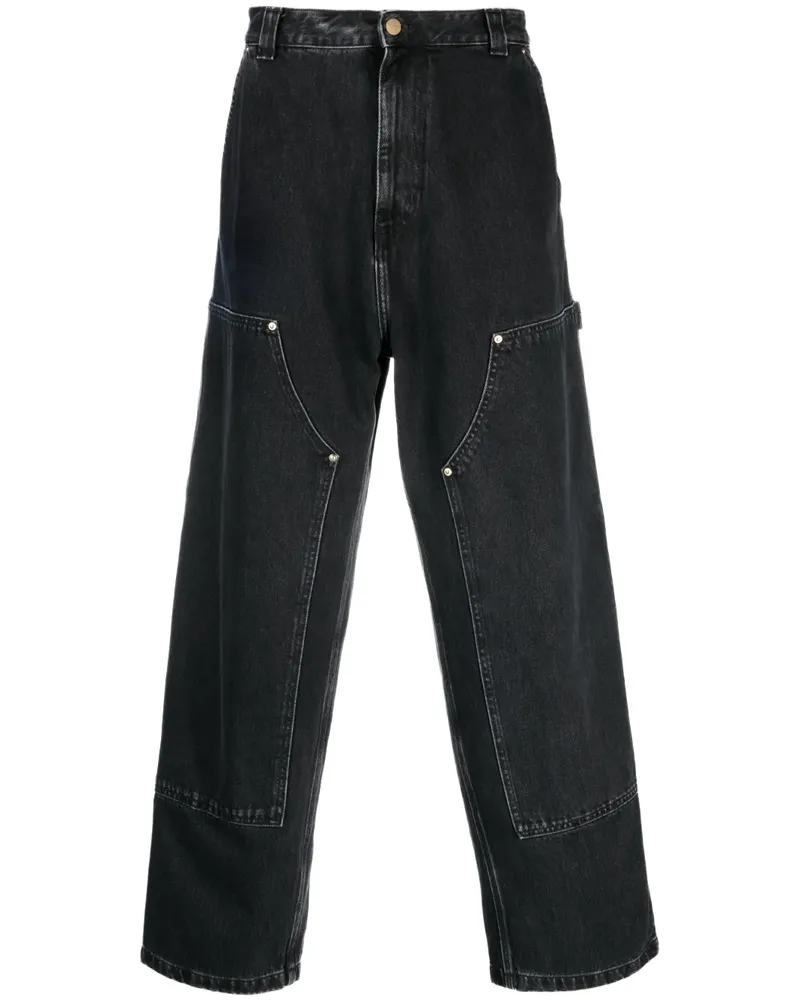 Carhartt WIP Nash Wide-Leg-Jeans - Schwarz Schwarz