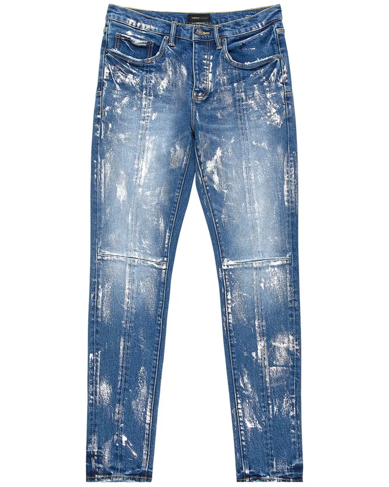 PURPLE BRAND P001 Straight-Leg-Jeans - Blau Blau