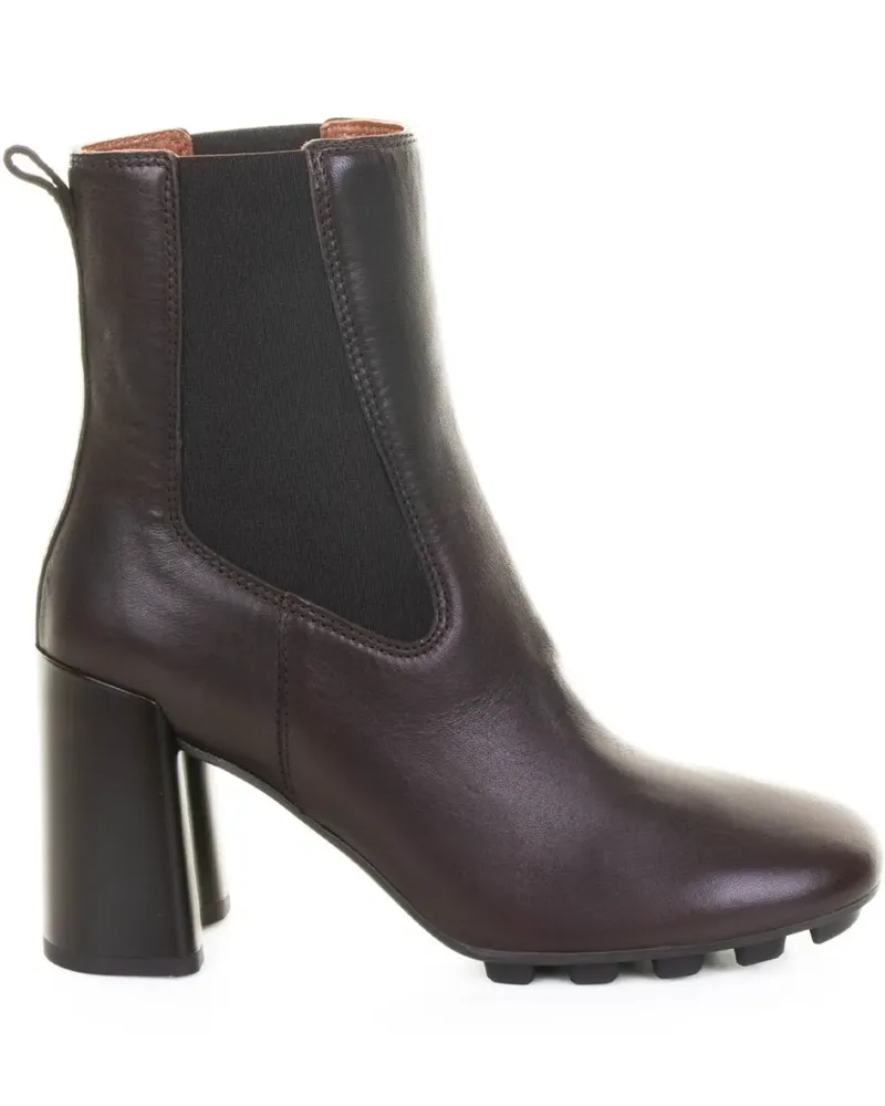 Hogan Stiefel mit Blockabsatz 90mm - Braun Braun