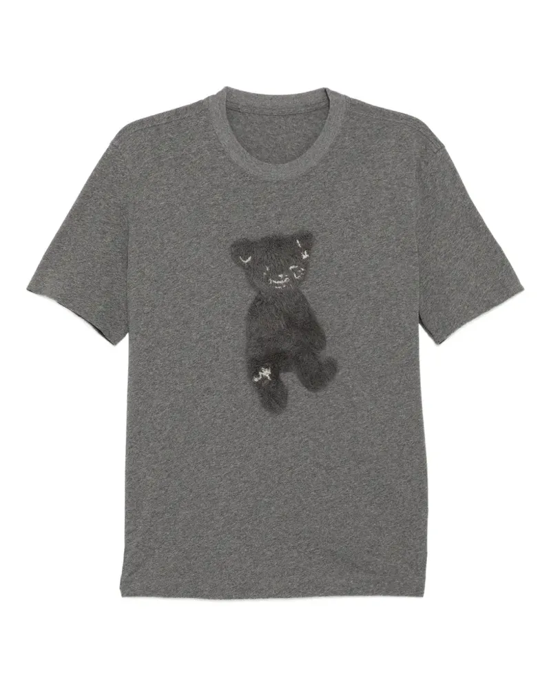 JNBY T-Shirt mit Teddy - Grau Grau