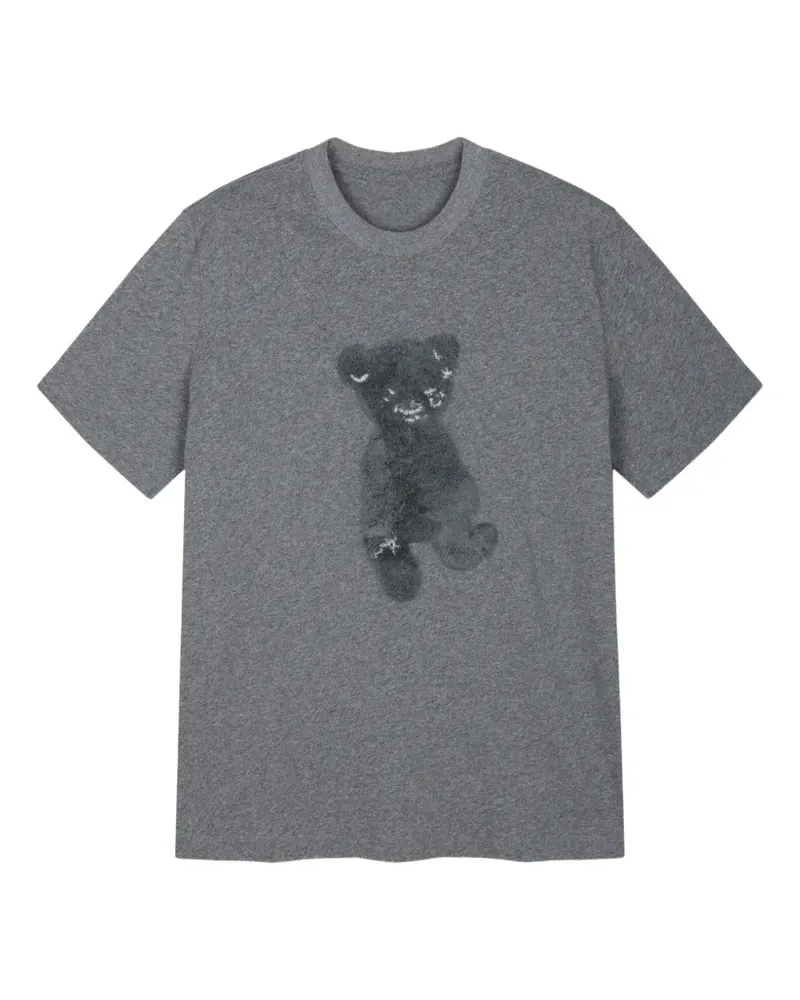 JNBY T-Shirt mit Teddy - Grau Grau