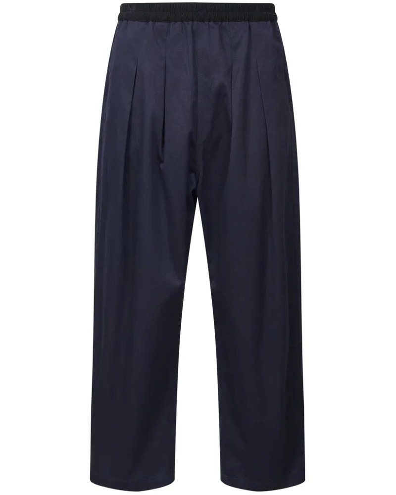 Maison Margiela Lockeres Cropped-Bein - Blau Blau