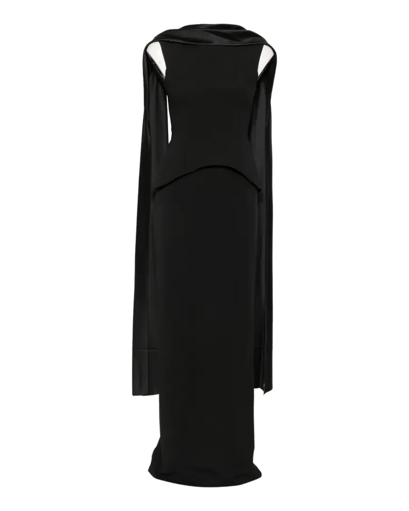 Solace London Annie maxi dress - Schwarz Schwarz