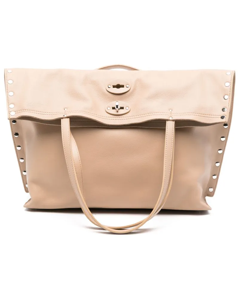 Zanellato Mittelgroße A'spasso Saeta Tote Bag - Nude Nude