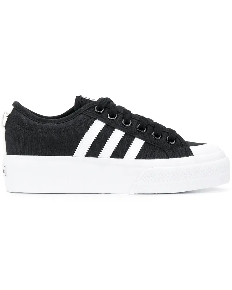adidas Plateau-Sneakers - Schwarz Schwarz
