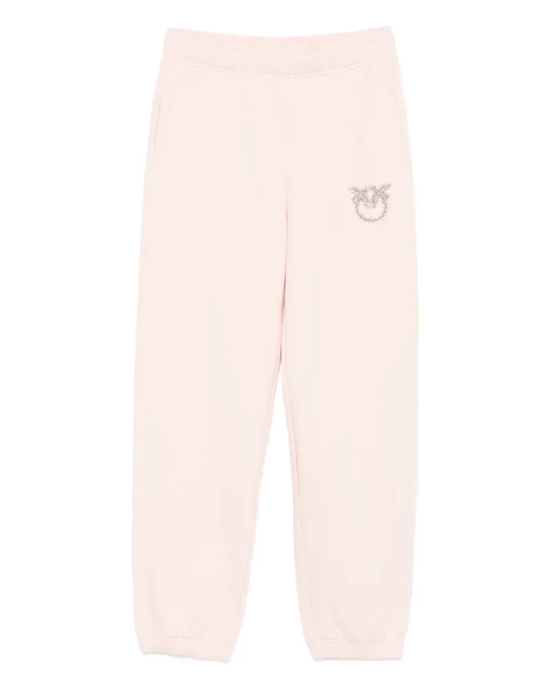Pinko Jogginghose mit Logo-Applikation - Rosa Rosa