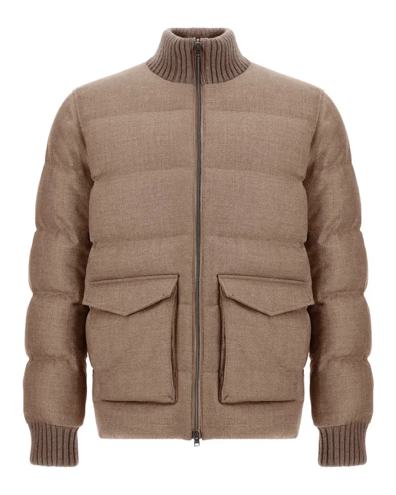 Herno Gesteppte Bomberjacke - Nude Nude