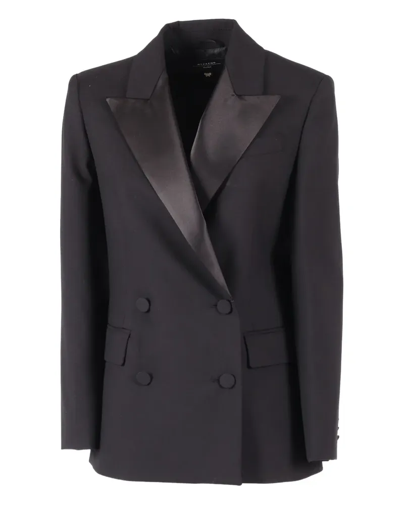 Max Mara double-breasted jacket - Schwarz Schwarz