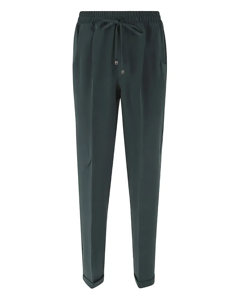 Kiton drawstring-fastening trousers - Grün Grün
