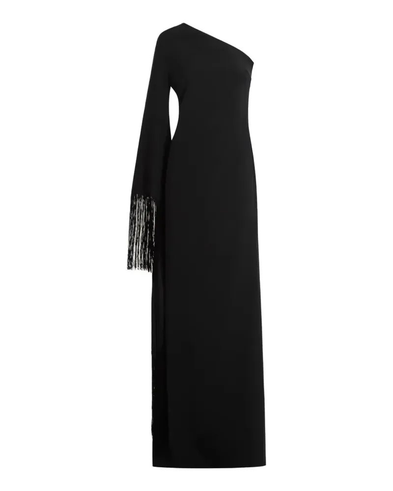 Taller Marmo Klassisches Abendkleid - Schwarz Schwarz