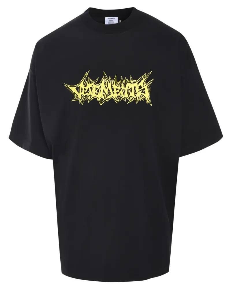 VETEMENTS Living Legend T-Shirt - Schwarz Schwarz
