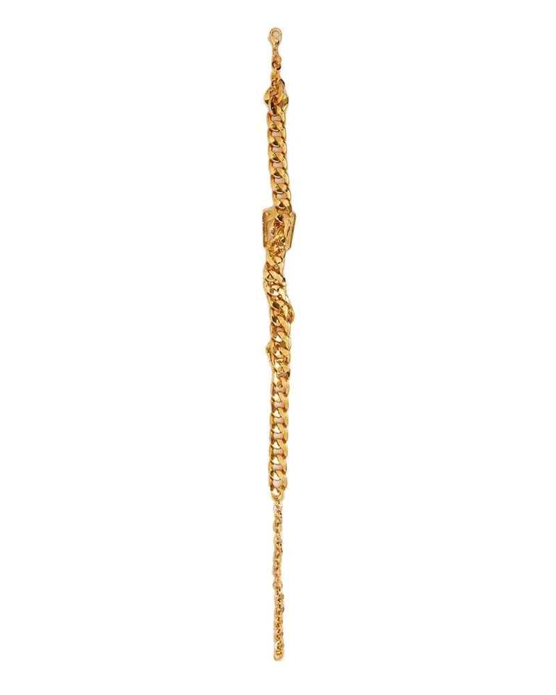 Alessandra Rich Chain Choker - Gold Gold