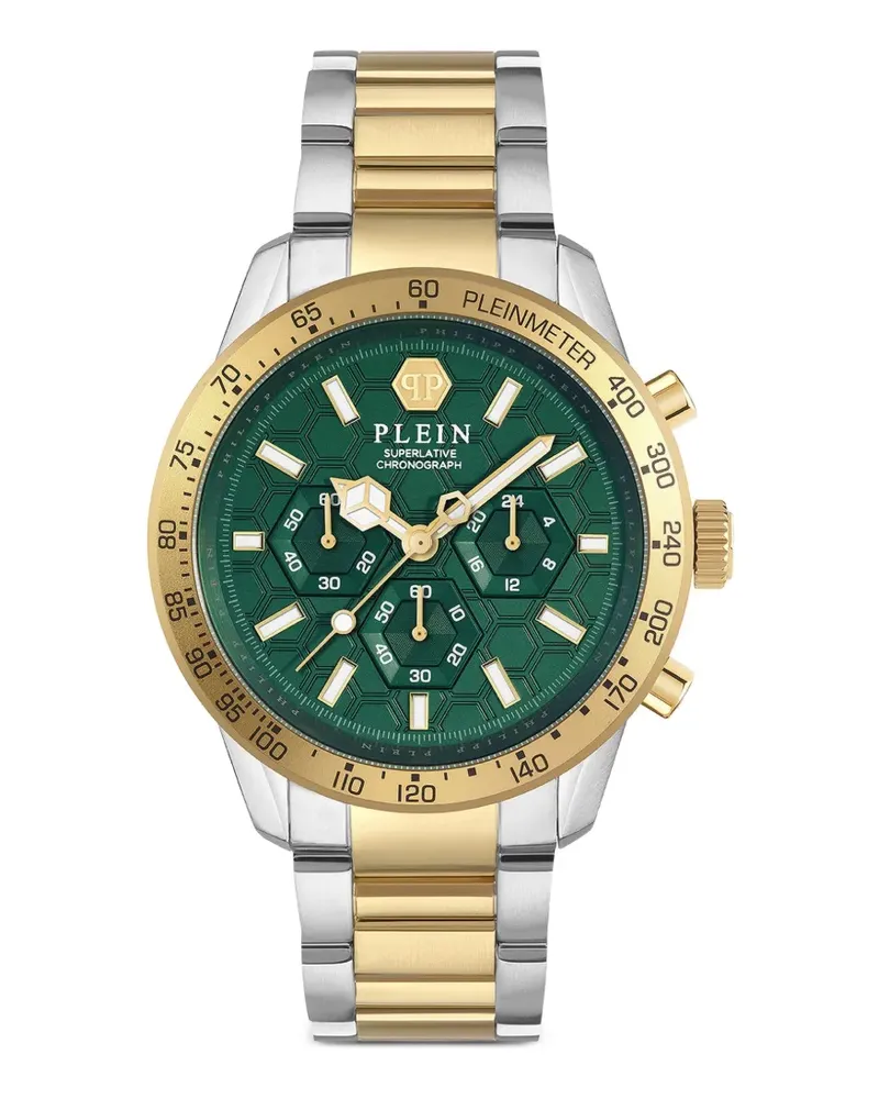 Philipp Plein Pleinmeter Armbanduhr 44mm - Grün Grün