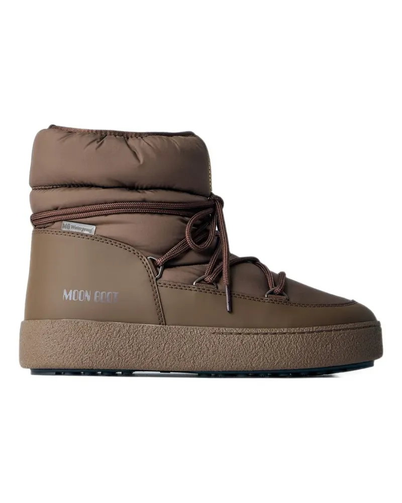 Moon Boot Ltrack Stiefel aus Nylon - Braun Braun