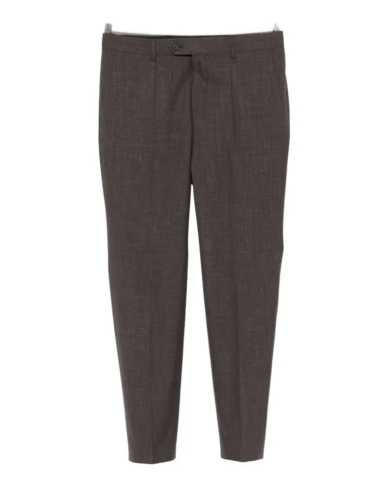 HUGO BOSS button trousers - Braun Braun