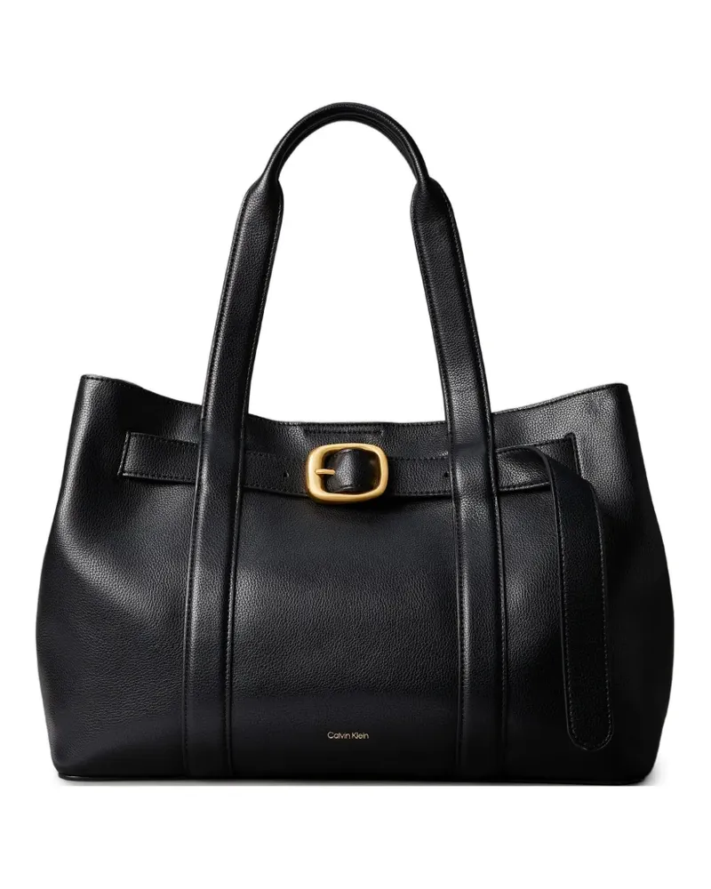 Calvin Klein Handtasche mit Schnallendetail - Schwarz Schwarz