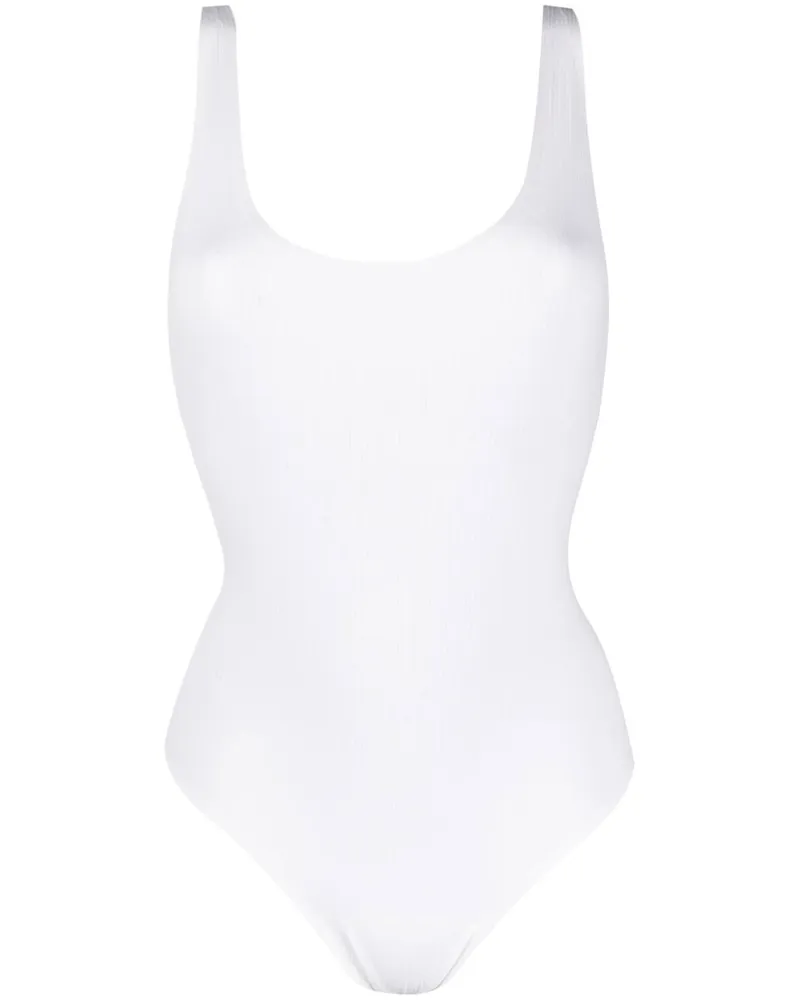 Wolford Gerippter Body - Weiß Weiß