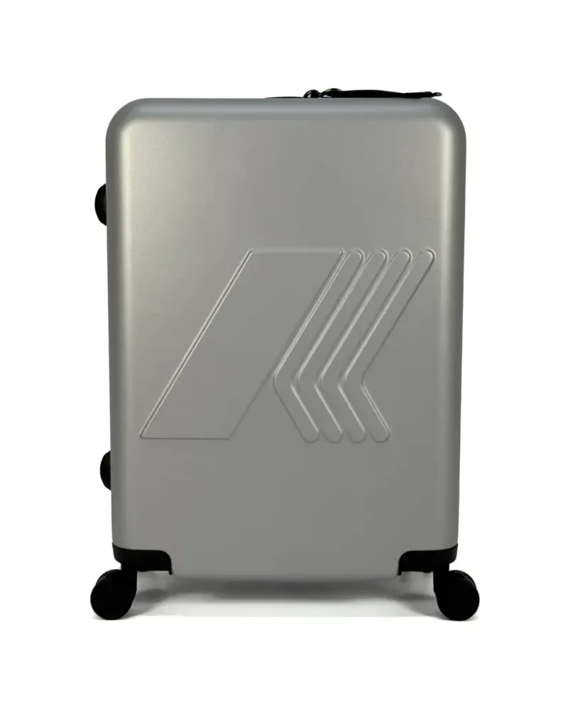 K-Way Reisetasche mit Logo-Prägung - Grau Grau