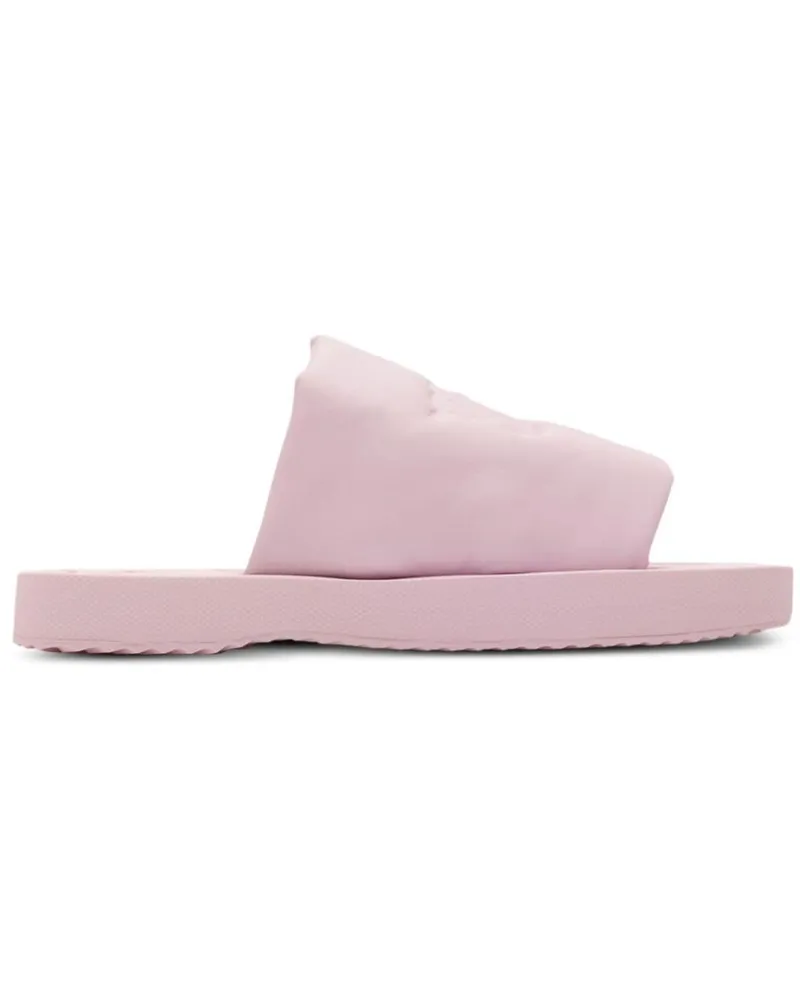 Burberry Pantoletten mit EKD-Prägung - Rosa Rosa