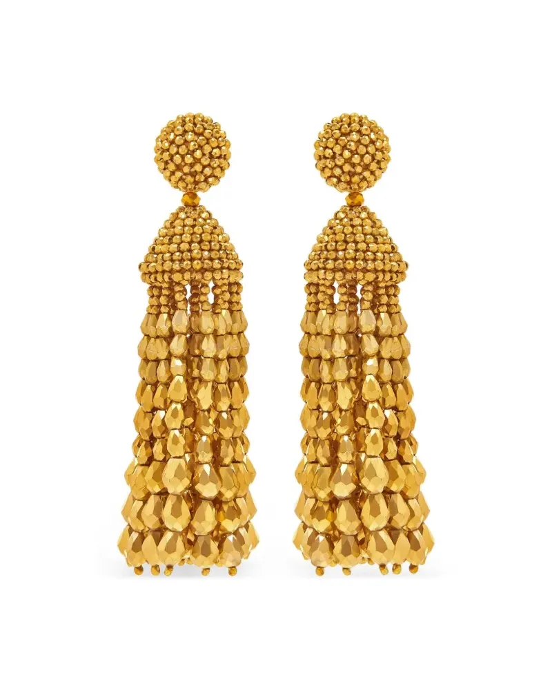 Oscar de la Renta Ohrringe mit Perlendetail - Gold Gold