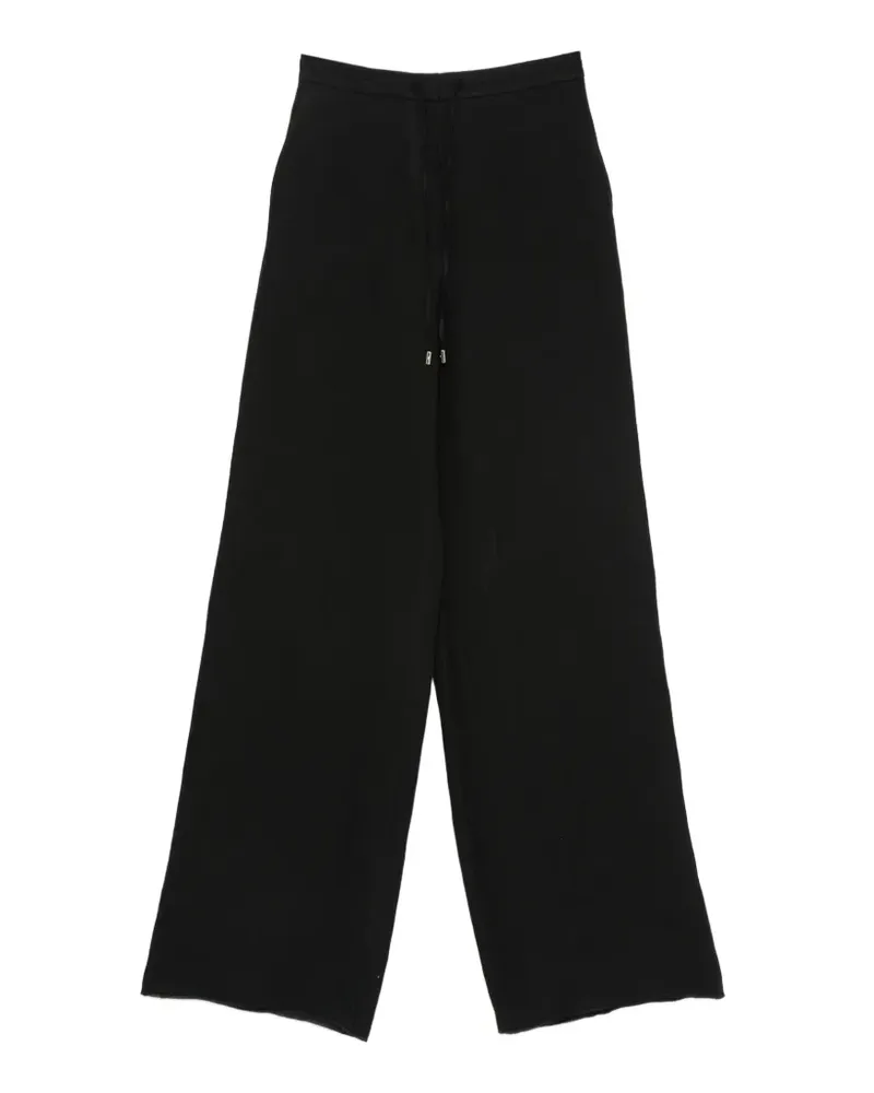 Max Mara drawstring-waist trousers - Schwarz Schwarz