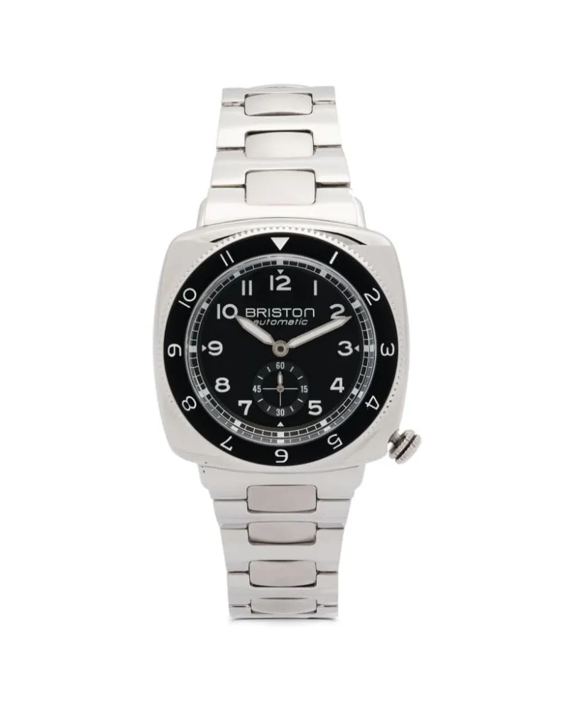 BRISTON Clubmaster Legend Small Second 39mm - Schwarz Schwarz