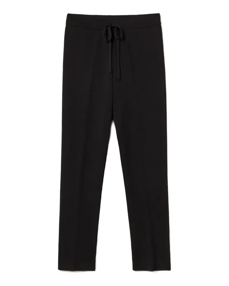 Twin-Set knitted track pants - Schwarz Schwarz