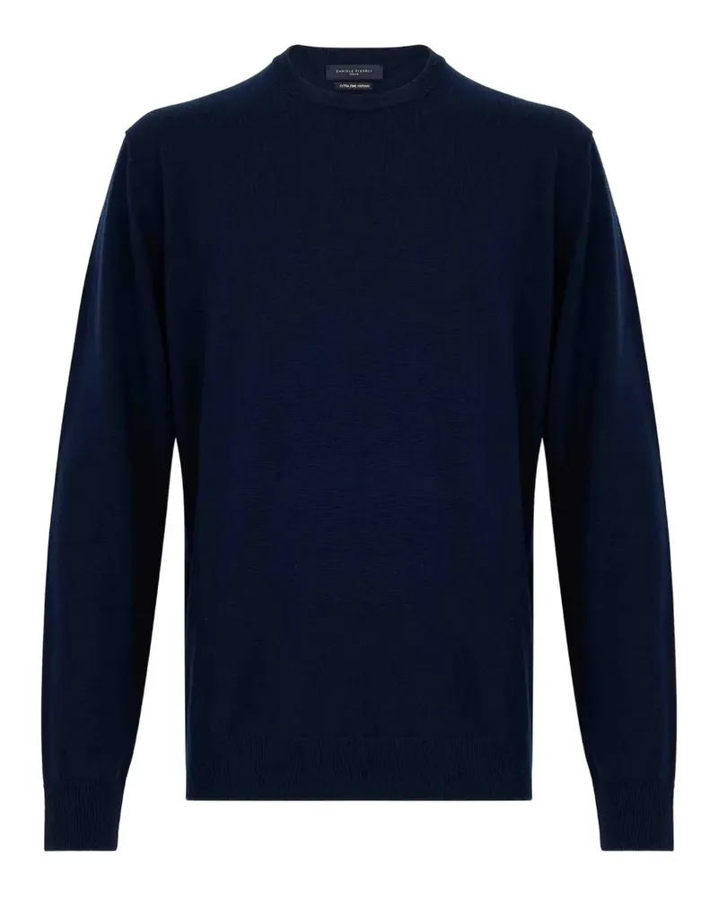 Daniele Fiesoli Pullover mit rundem Ausschnitt - Blau Blau