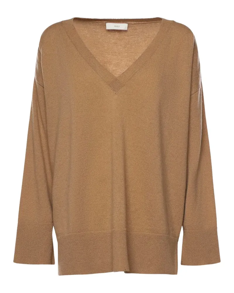 AKEP V-neck sweater - Braun Braun