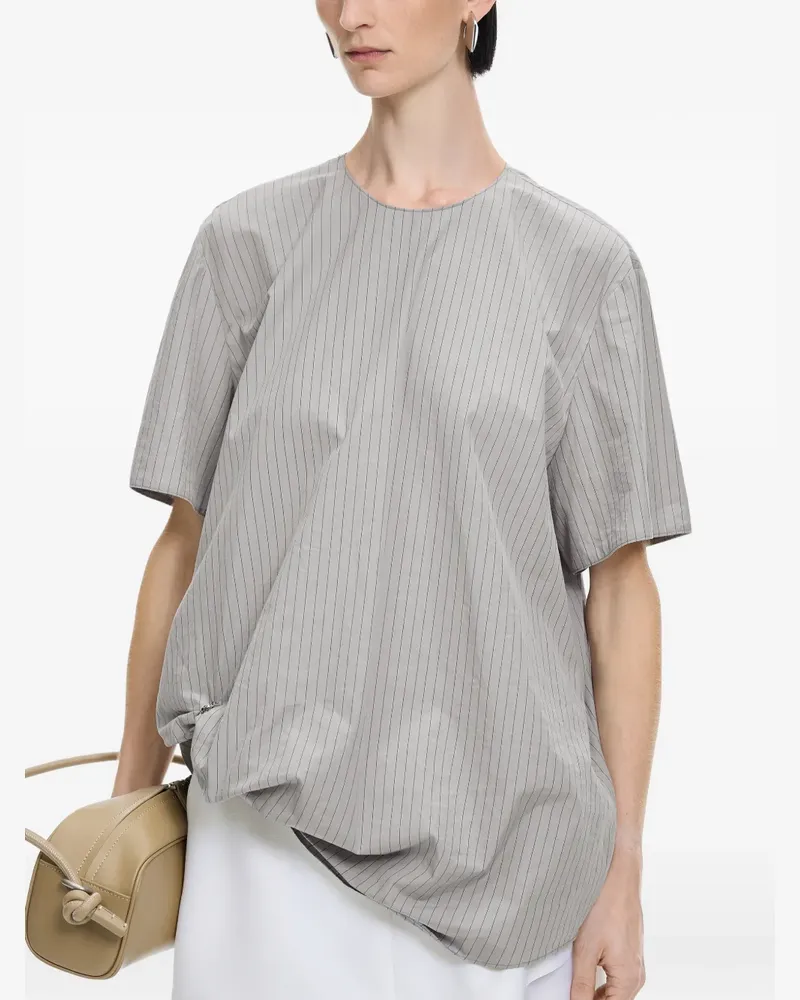 JNBY Bluse mit Nadelstreifen - Grau Grau