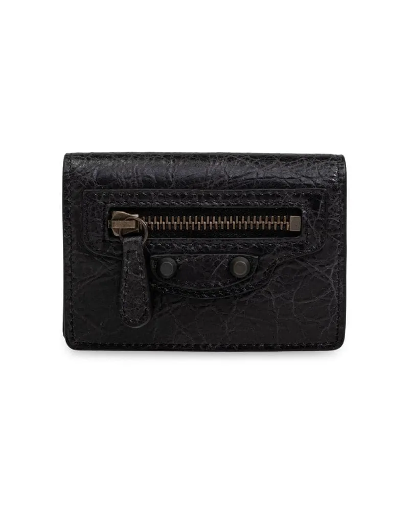 Balenciaga Mini Le Cagole Portemonnaie - Schwarz Schwarz