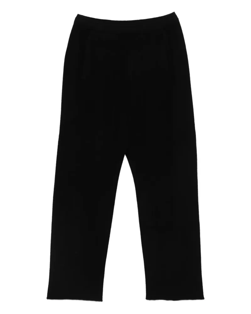 Label Under Construction Hose mit hohem Bund - Schwarz Schwarz