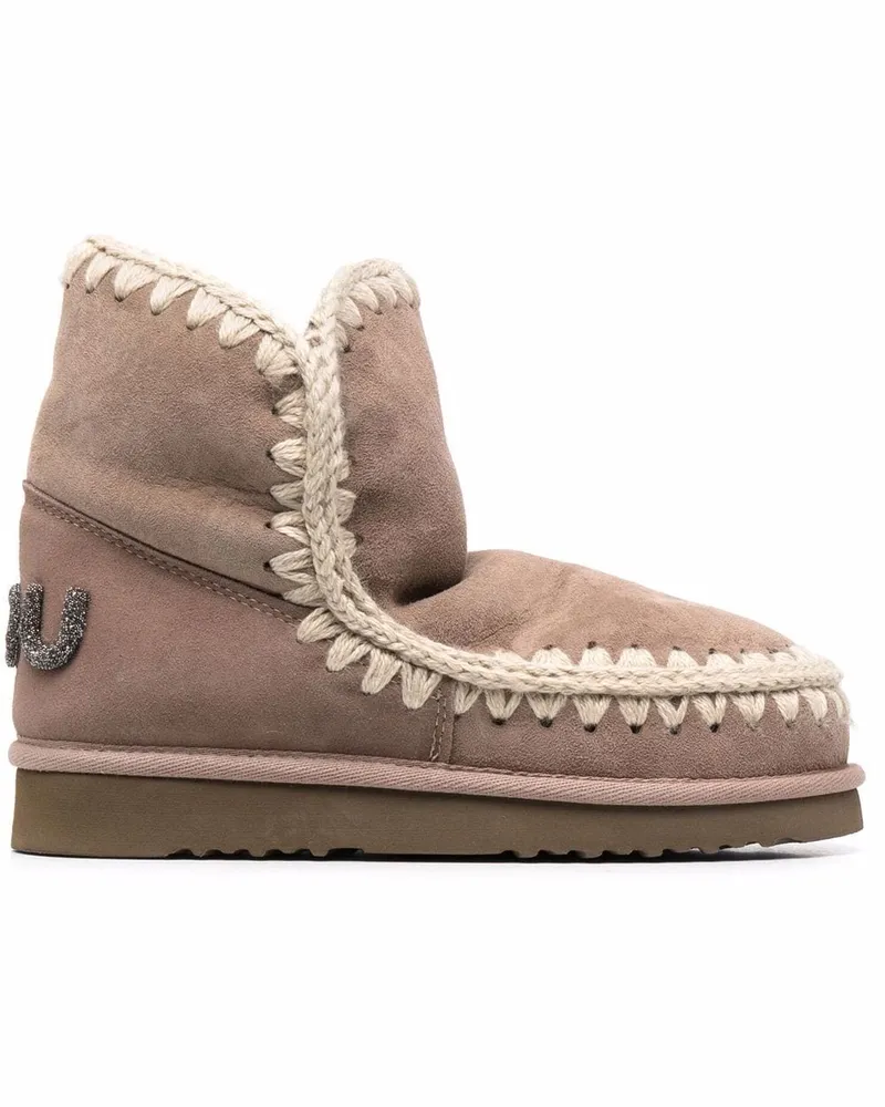 Mou Eskimo Sneaker-Boots - Nude Nude