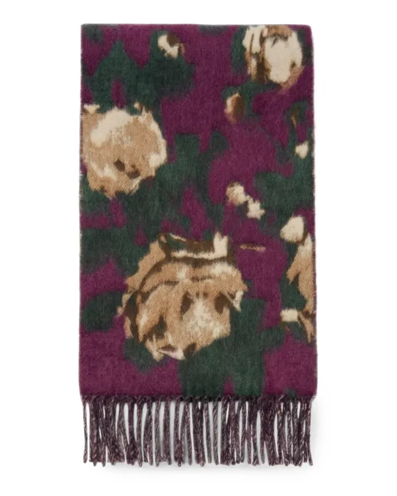 Burberry patterned scarve - Violett Violett