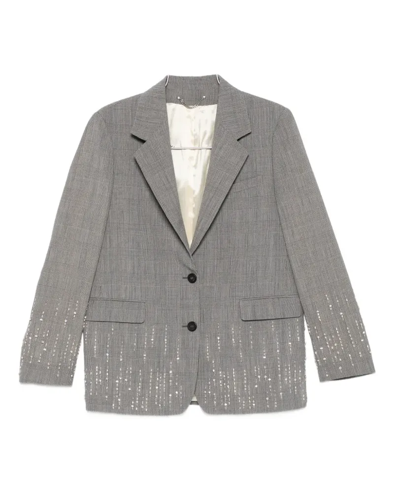 Golden Goose check embellishment jacket - Grau Grau