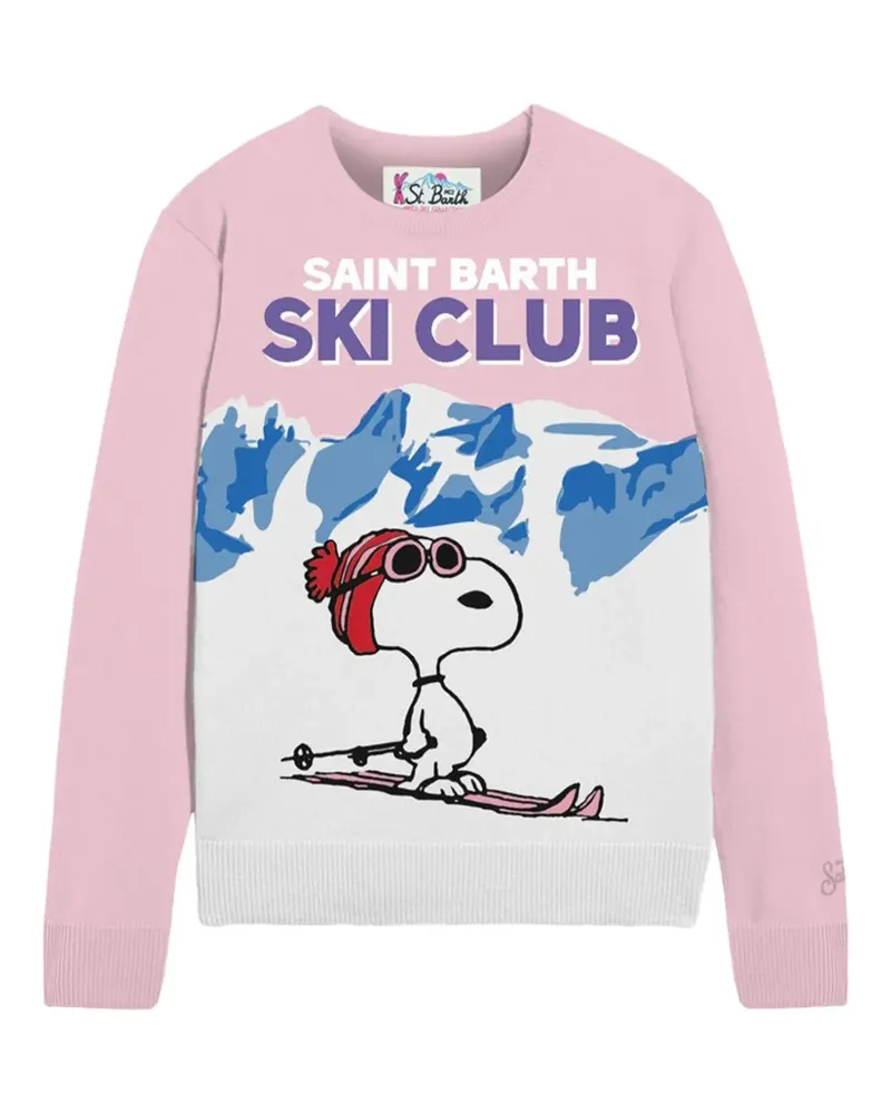 MC2 Saint Barth New Queen Pullover mit Snoopy-Motiv - Rosa Rosa
