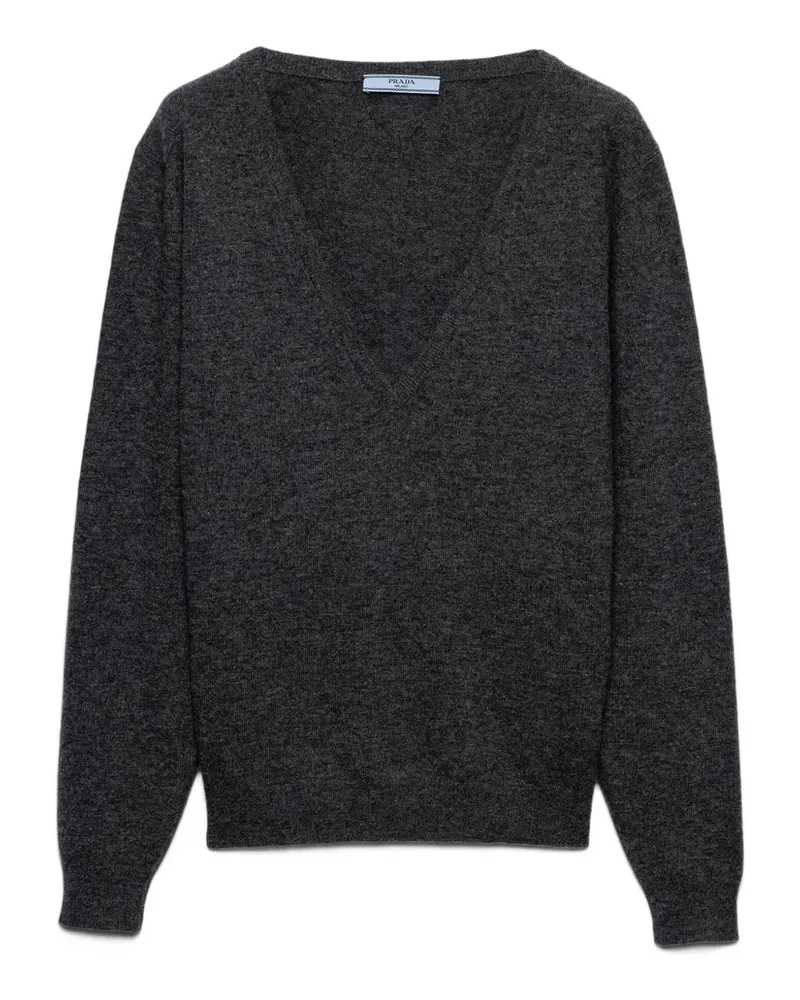 Prada Pullover mit Raglanärmeln - Grau Grau