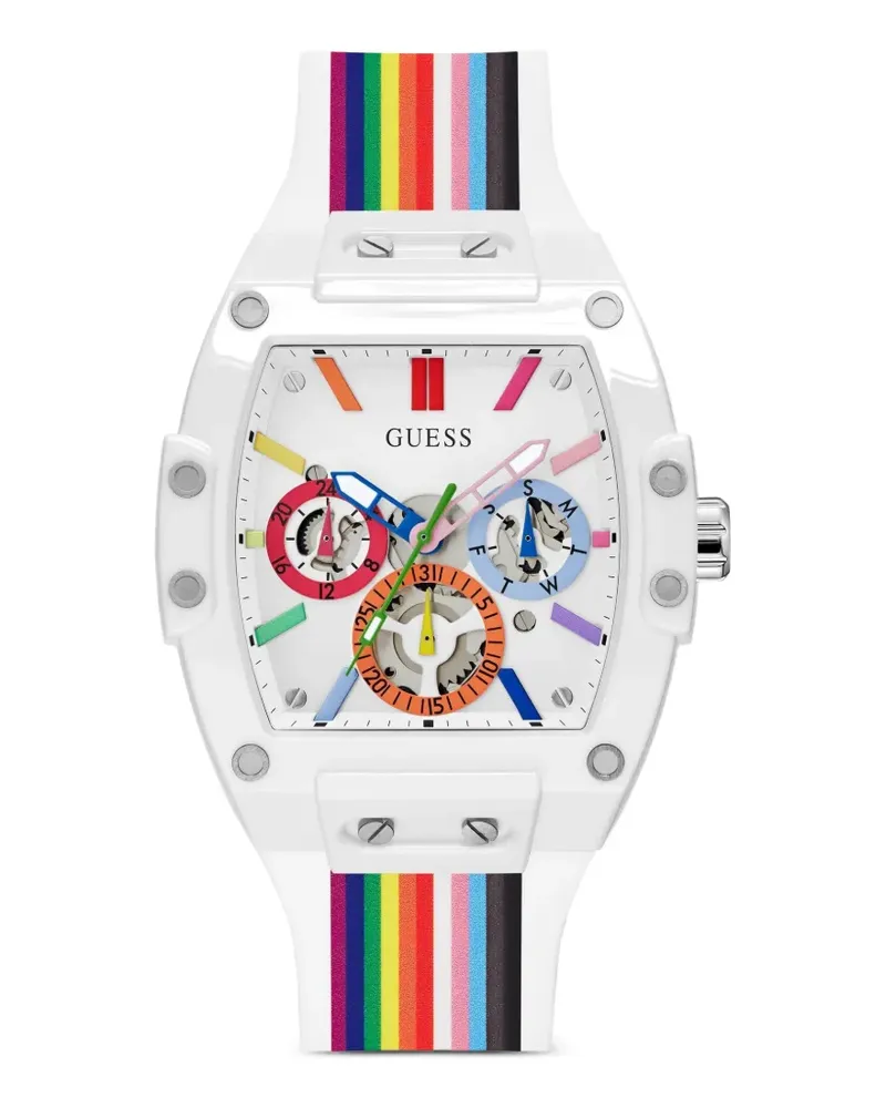 Guess GT Phoenix Armbanduhr 43mm - Weiß Weiß