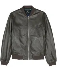 Paul Smith Bomberjacke aus Leder Braun