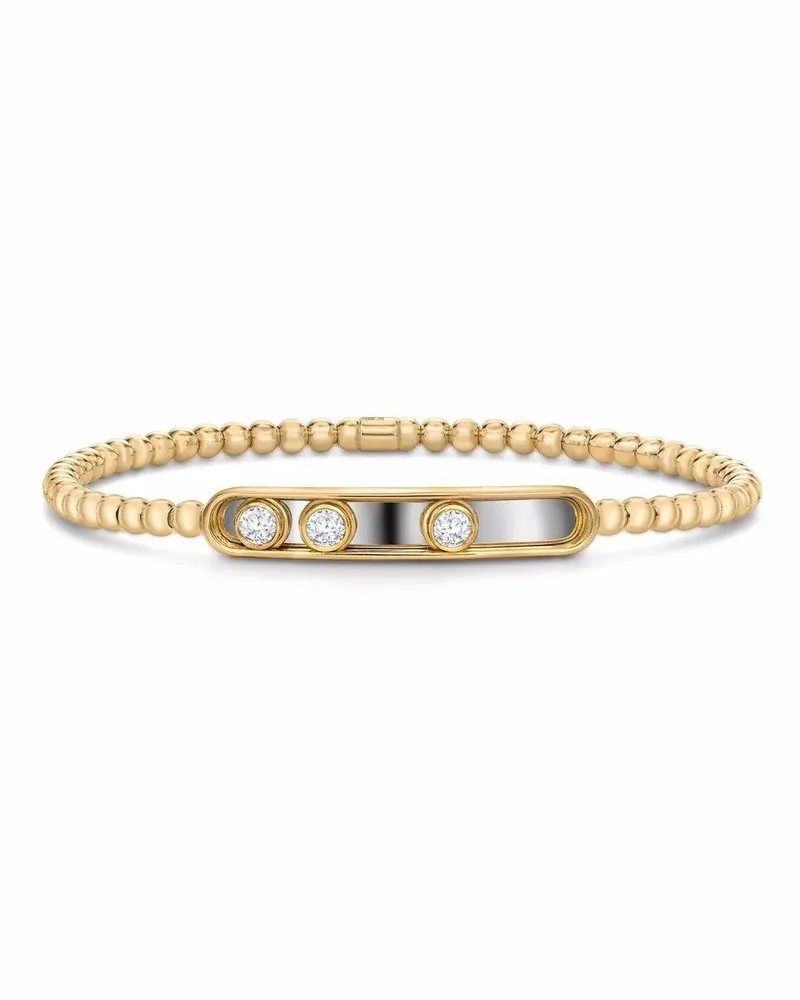 Pragnell 18kt Gelbgoldarmband mit Diamanten Gold
