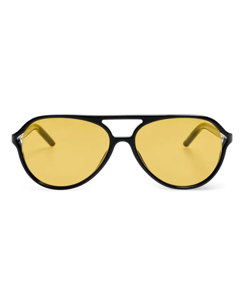 Jacquemus pilot sunglasses - Schwarz Schwarz