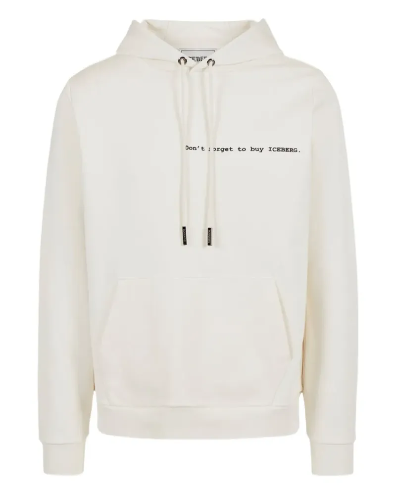 Iceberg logo sweatshirt - Nude Nude