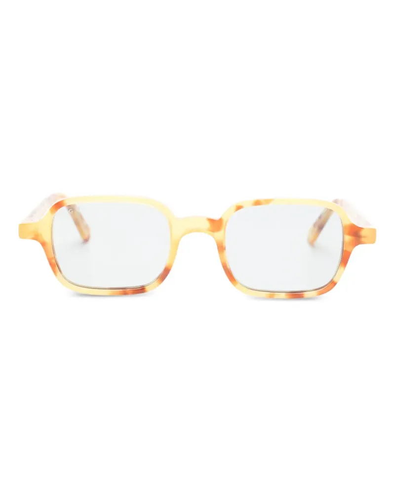 L.G.R. Marrakech square-frame sunglasses - Nude Nude