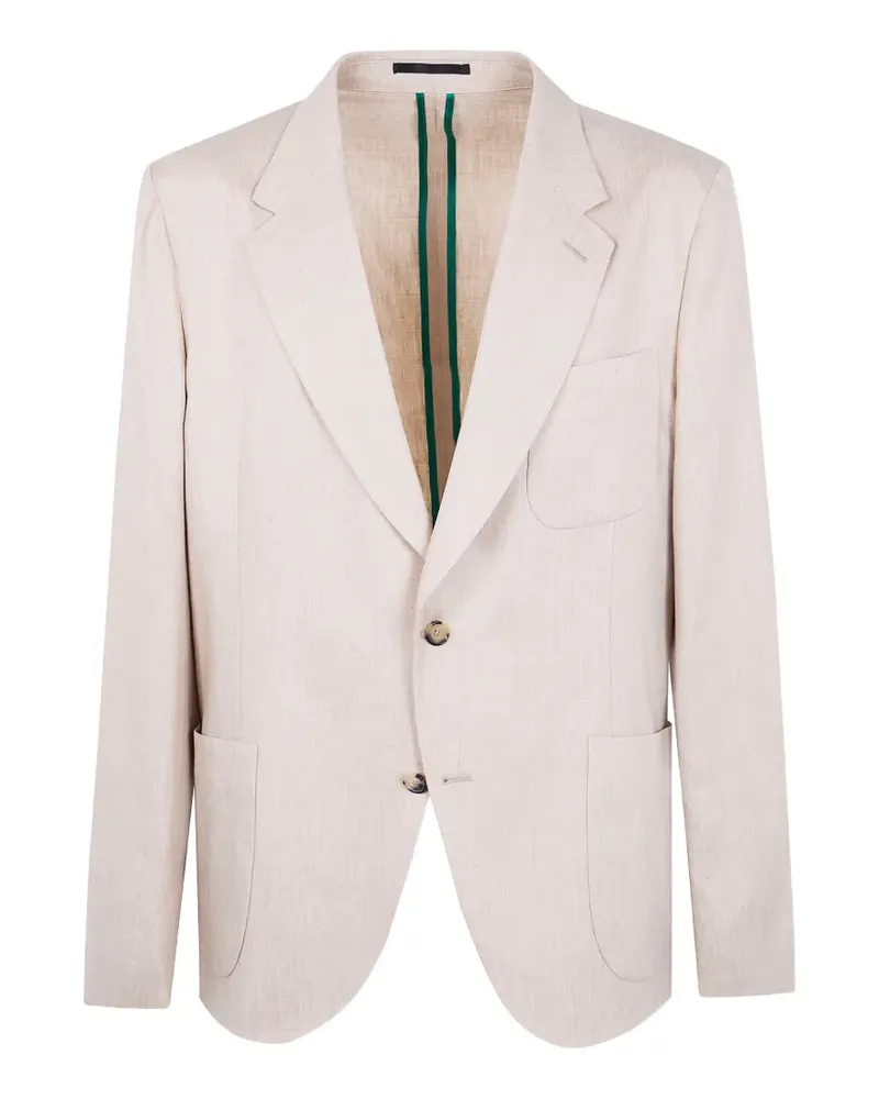 Paul Smith Einreihige Jacke mit fallendem Revers - Nude Nude