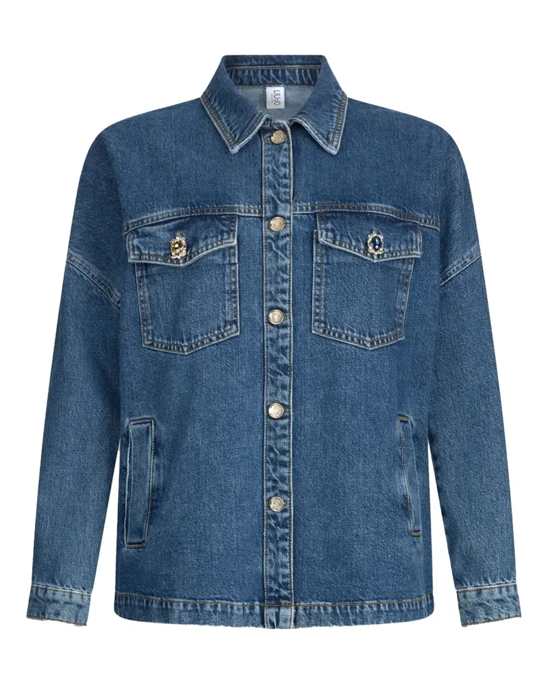 Liu Jo Klassische Jeansjacke - Blau Blau