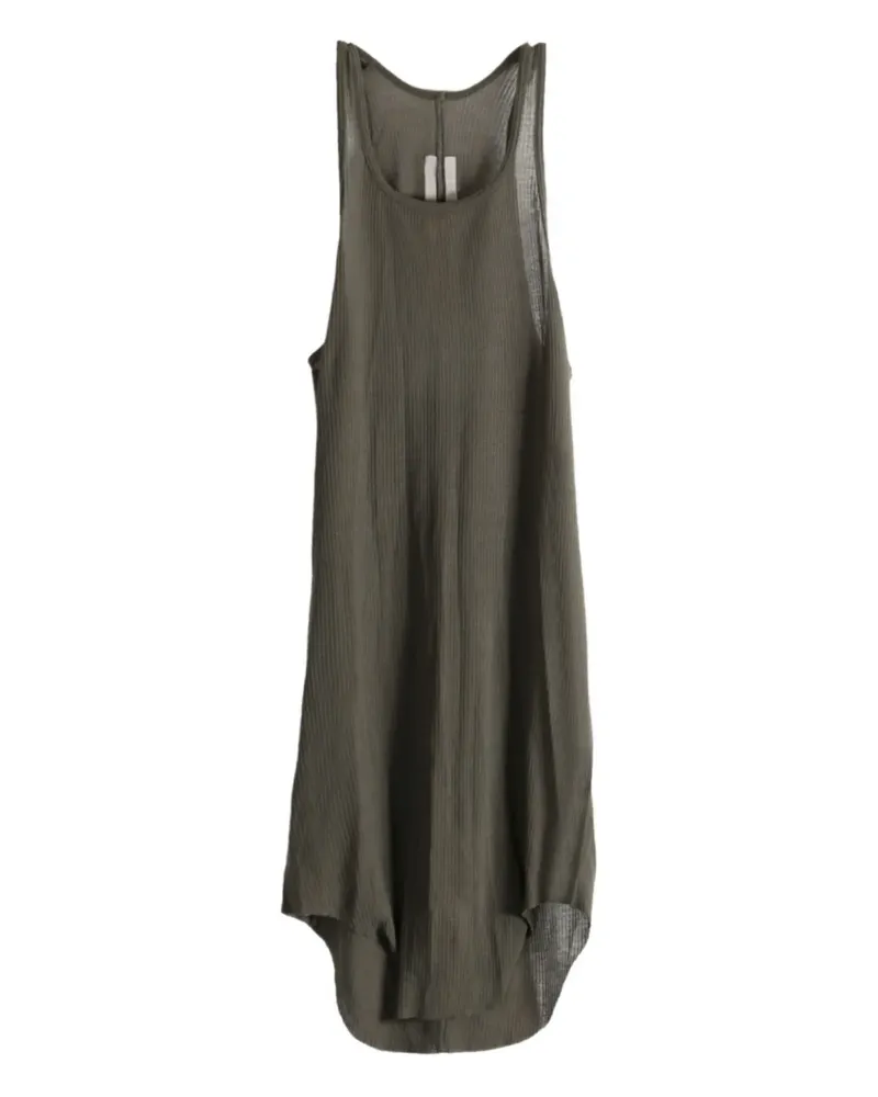Rick Owens ribbed racer-back top - Grün Grün